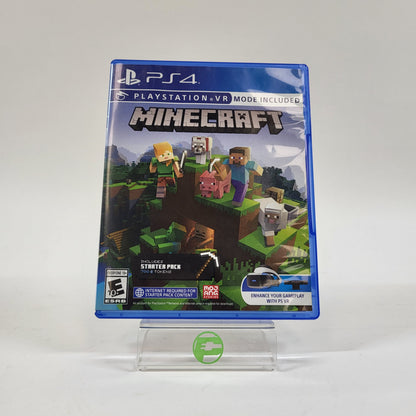 Minecraft [with VR] (Sony PlayStation 4 PS4, 2021)