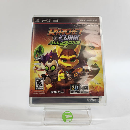 Ratchet & Clank: All 4 One (Sony PlayStation 3 PS3, 2011)