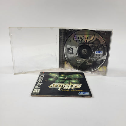 Armored Core Project Phantasma (Sony PlayStation 1 PS1, 1998)