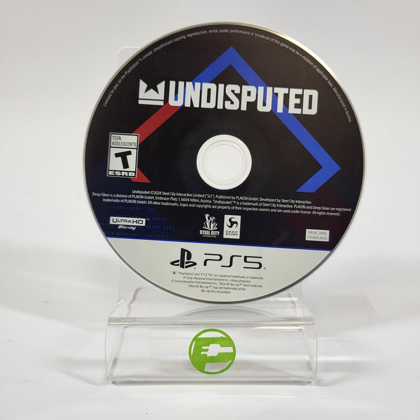 Undisputed (Sony PlayStation 5 PS5, 2024) Disc Only