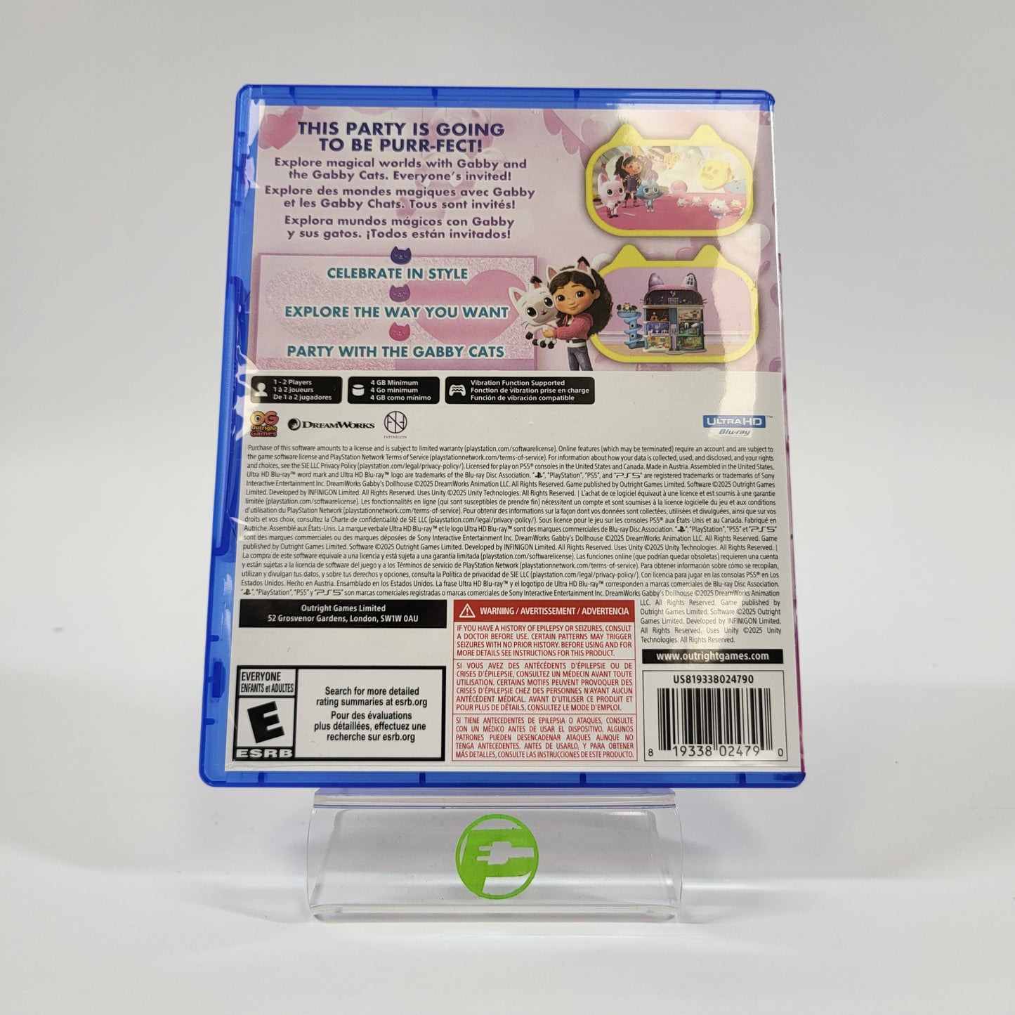 Gabby's Dollhouse: Ready to Party (Sony PlayStation 5 PS5, 2025)
