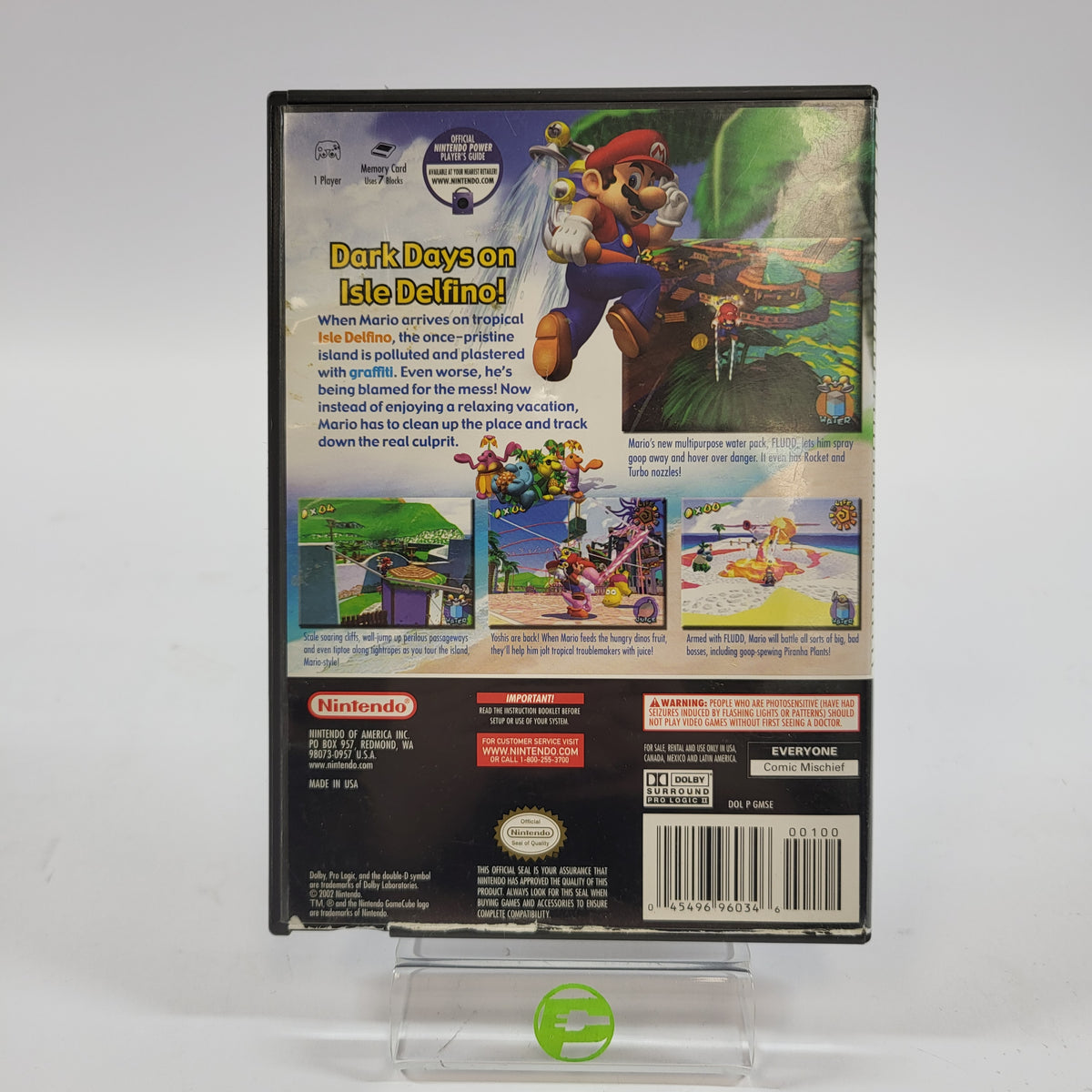 Super Mario Sunshine (Nintendo GameCube, 2003)