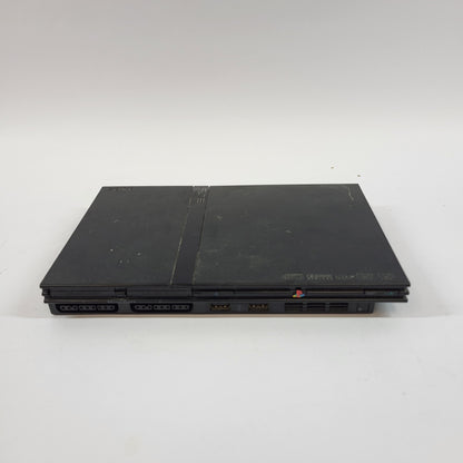 Sony PlayStation 2 Slim PS2 Black Console Gaming System SCPH-75001