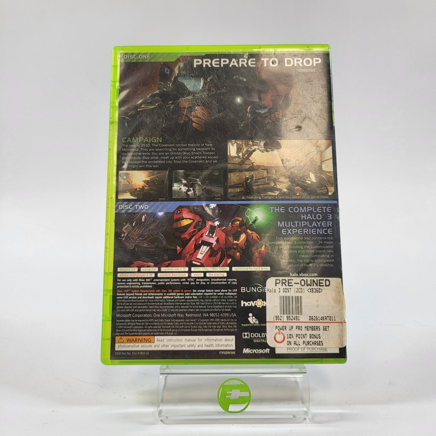 Halo 3: ODST (Microsoft Xbox 360, 2009)