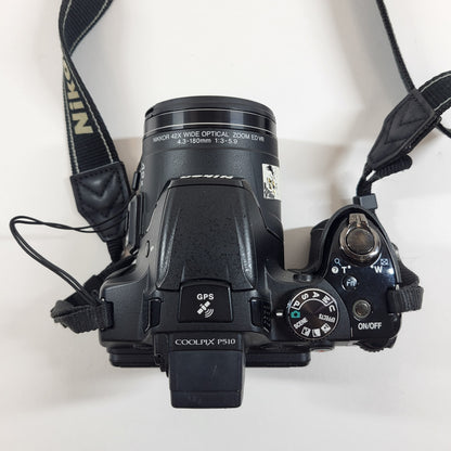 Nikon COOLPIX P510 16.1MP Digital Point And Shoot Camera