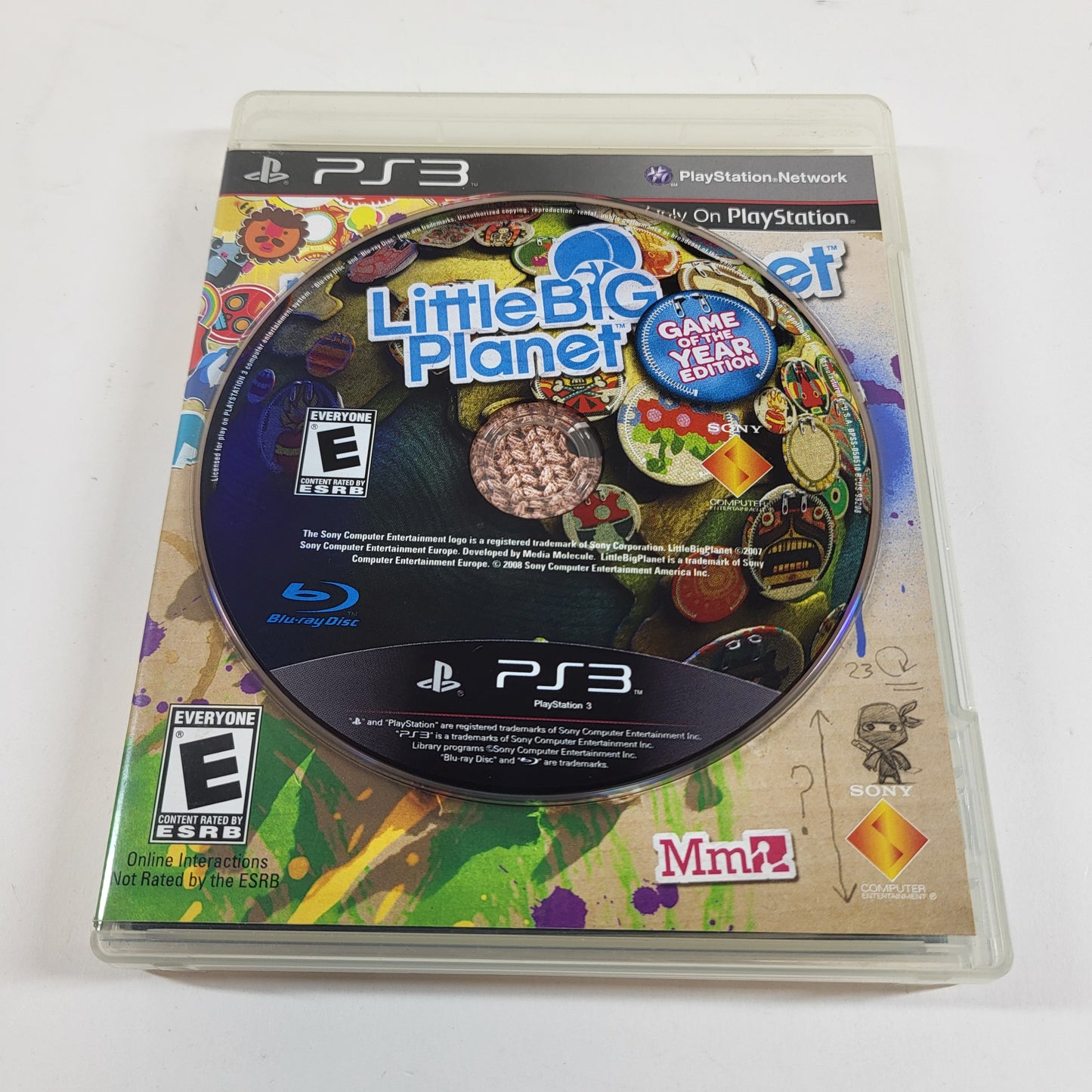 LittleBigPlanet [Game of the Year] (Sony PlayStation 3 PS3, 2009)