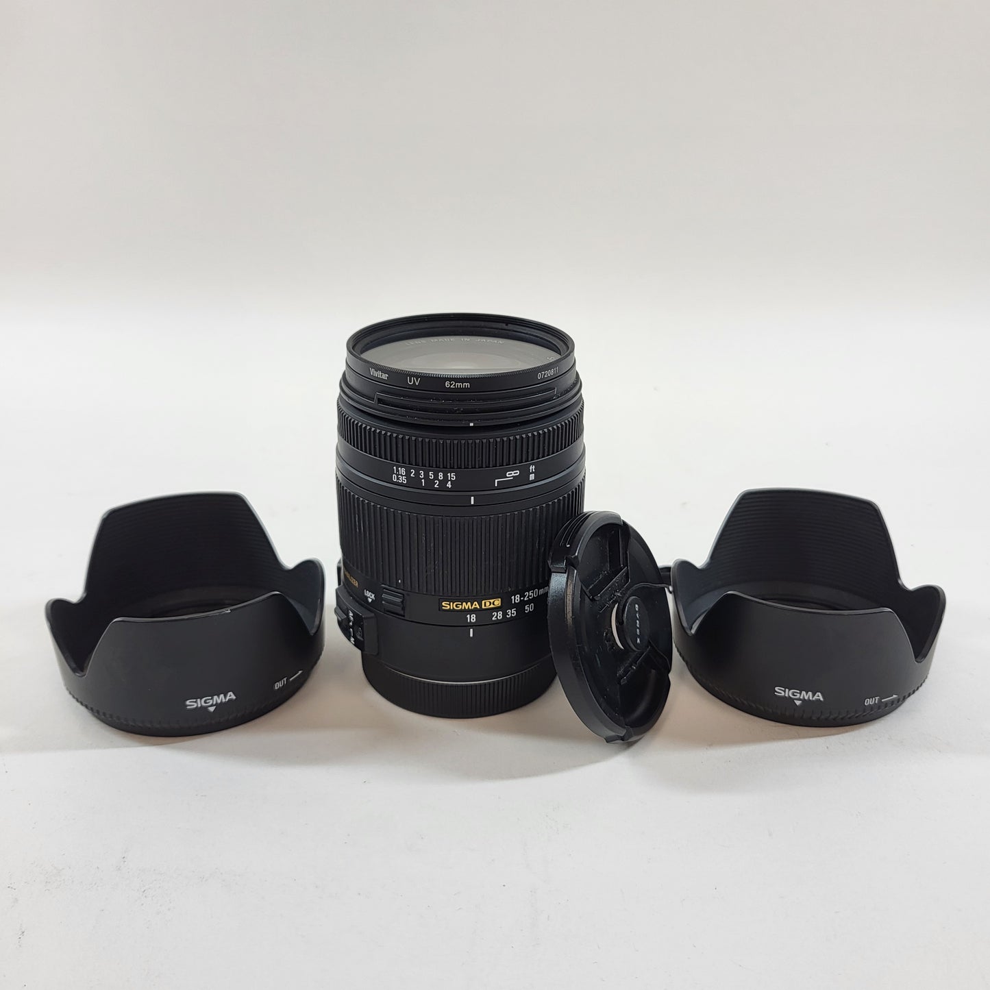 Sigma DC HSM 18-250mm f/3.5-6.3 OS Zoom Lens READ