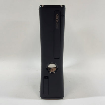 Microsoft Xbox 360 S 4GB Console Gaming System Black 1439 320GB HDD INCLUDED