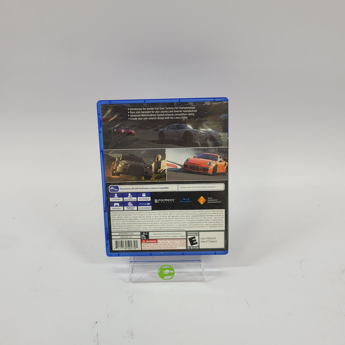 Gran Turismo Sport (Sony PlayStation 4 PS4, 2017)