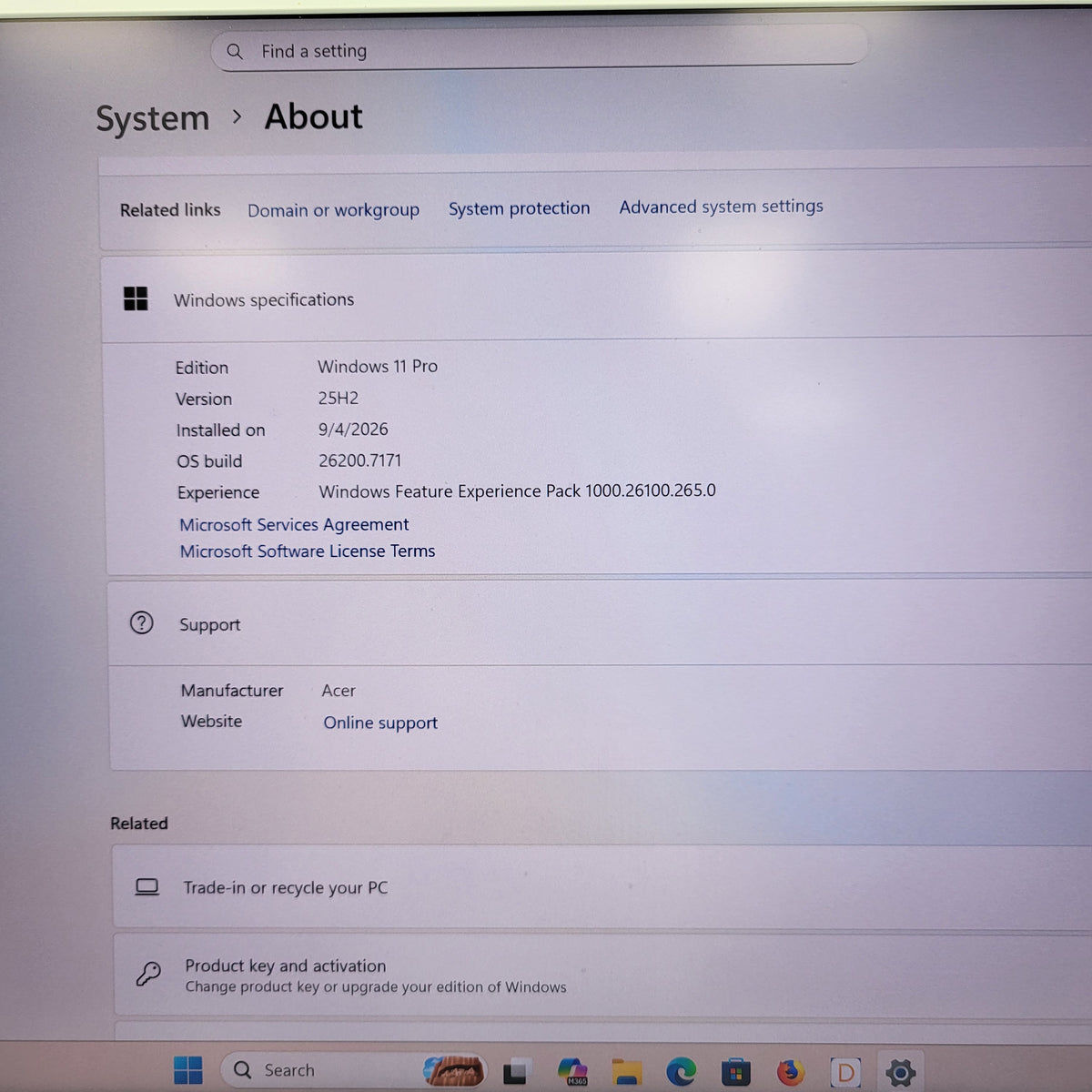Acer ConceptD CN515-51 15.6" i7-8705G 16GB RAM 512GB SSD AMD Radeon RX Vega M GL