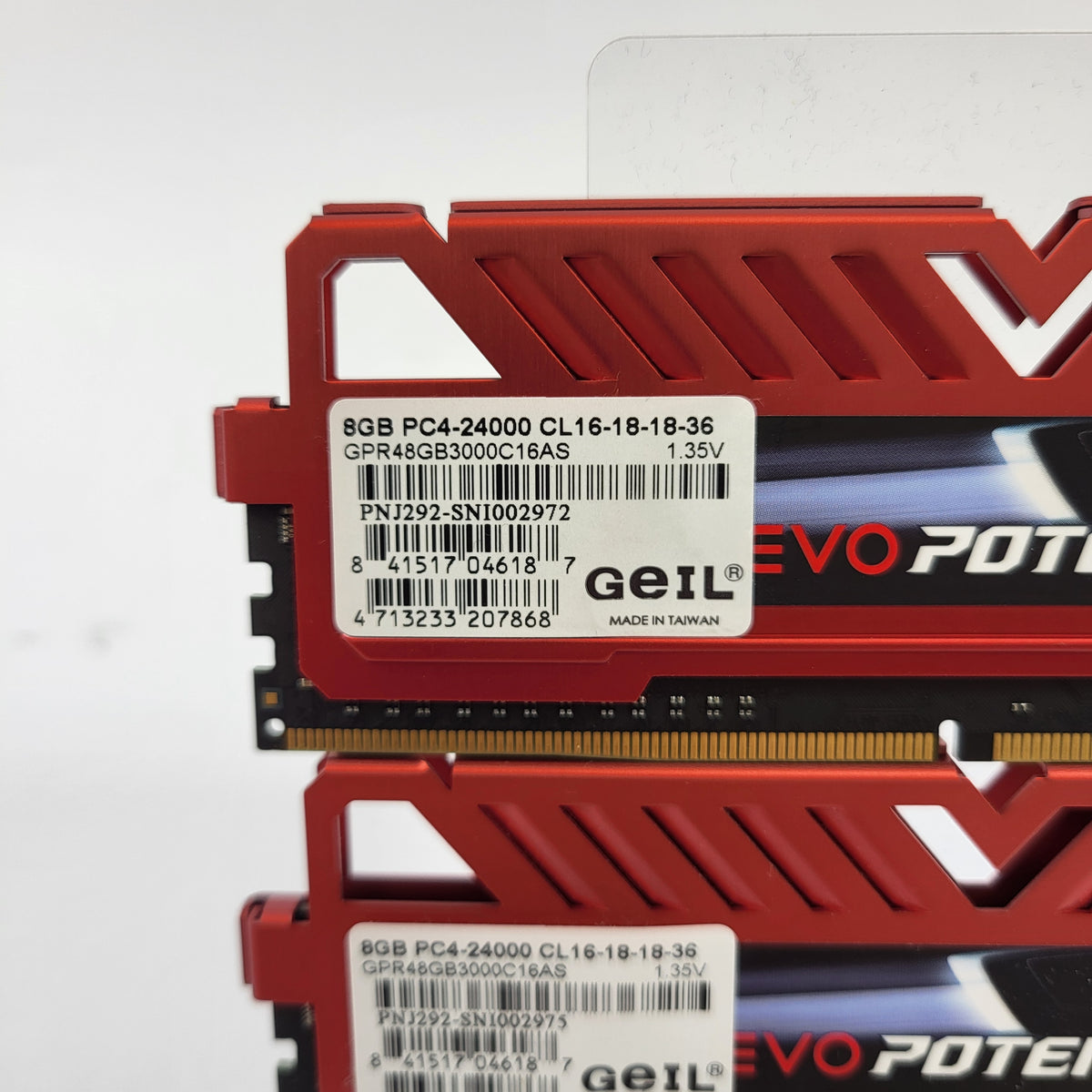 GeIL EVO Potenza 16GB (2x8GB) RAM DDR4 3000MHz