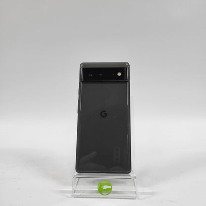 Unlocked Google Pixel 6 128GB Stormy Black GB7N6