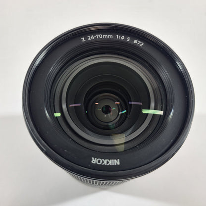 Nikon Z NIKKOR 24-70mm f/4 S Auto & Manual Lens Z