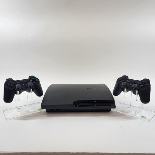 Sony PlayStation 3 Slim PS3 160GB Black Console Gaming System CECH-3001A