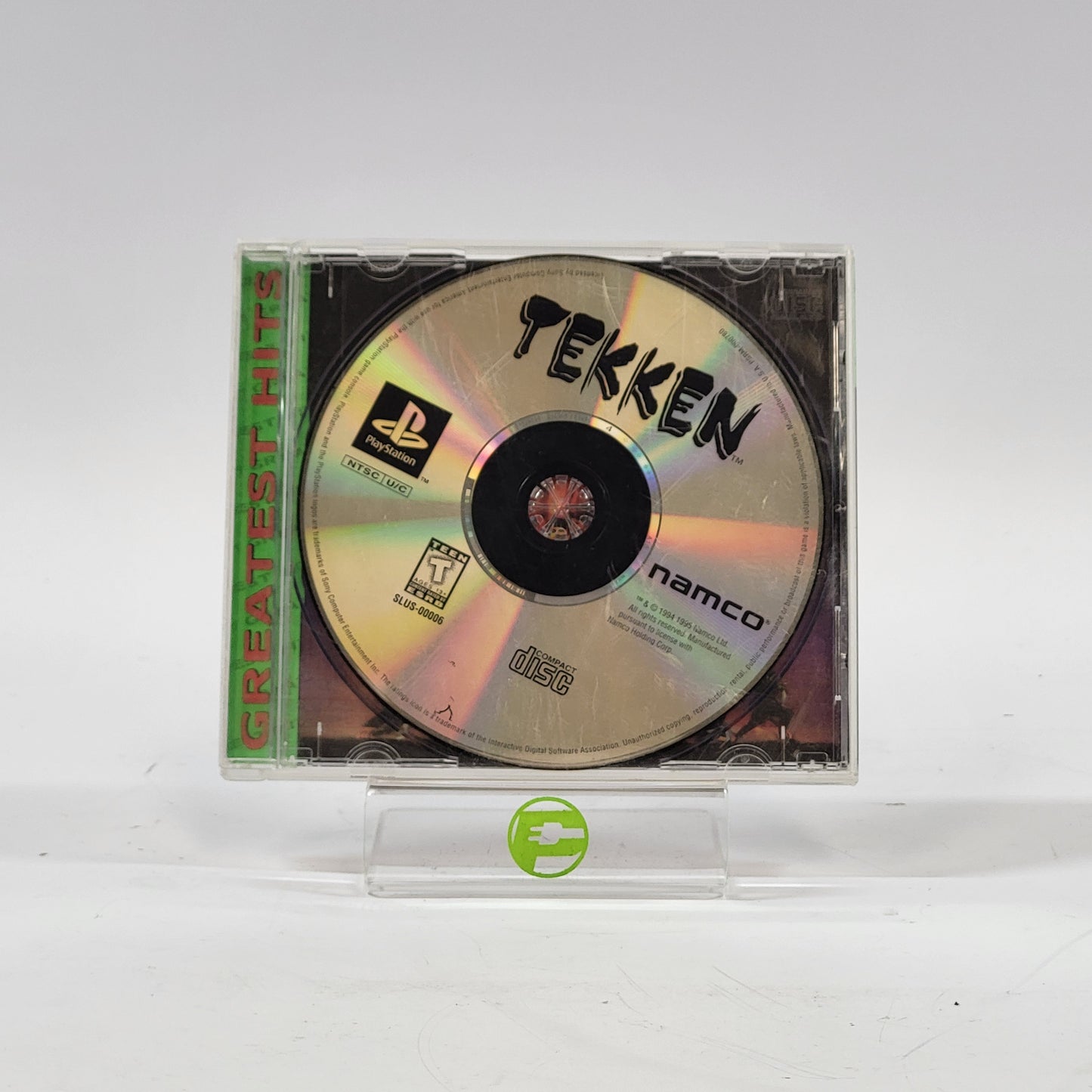 Tekken (Sony PlayStation 1 PS1, 1995) Incomplete