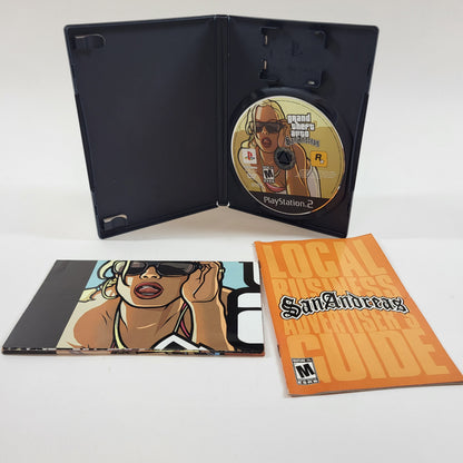 Grand Theft Auto San Andreas (Sony PlayStation 2 PS2, 2004)