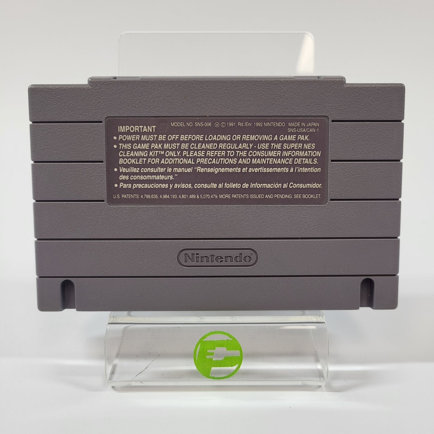 Mighty Morphin Power Rangers (Super Nintendo SNES, 1994) Cartridge Only