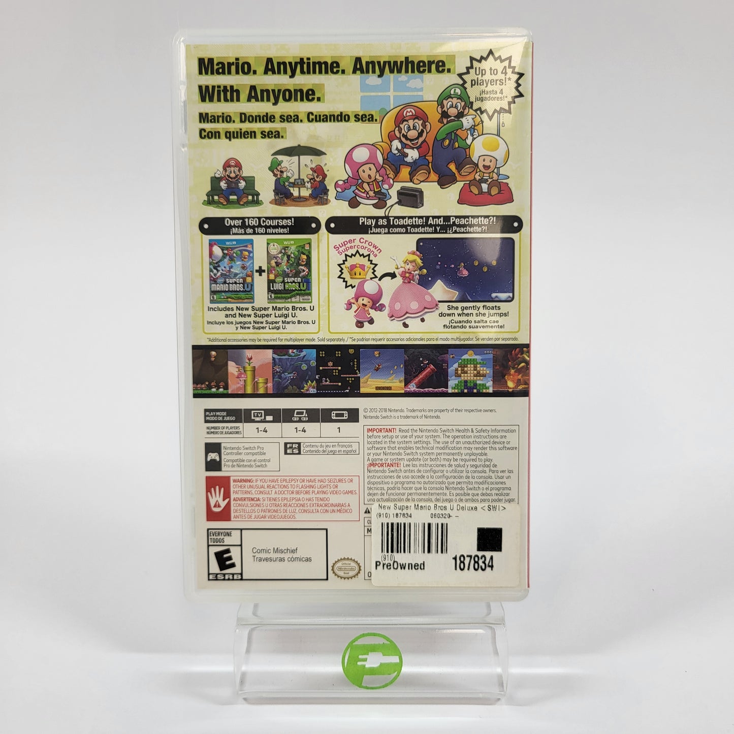 New Super Mario Bros U Deluxe (Nintendo Switch, 2019)