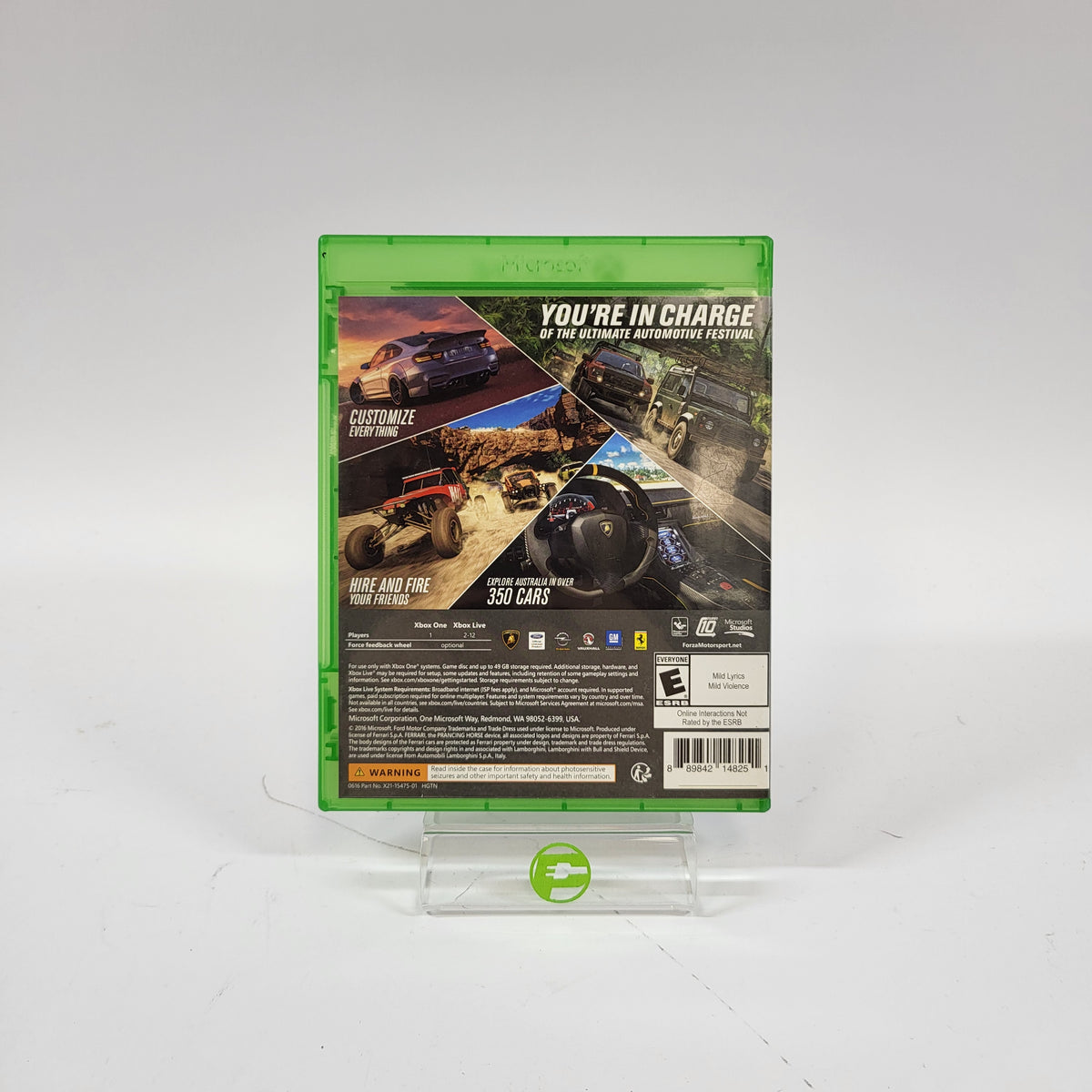 Forza Horizon 3 (Microsoft Xbox One, 2016)