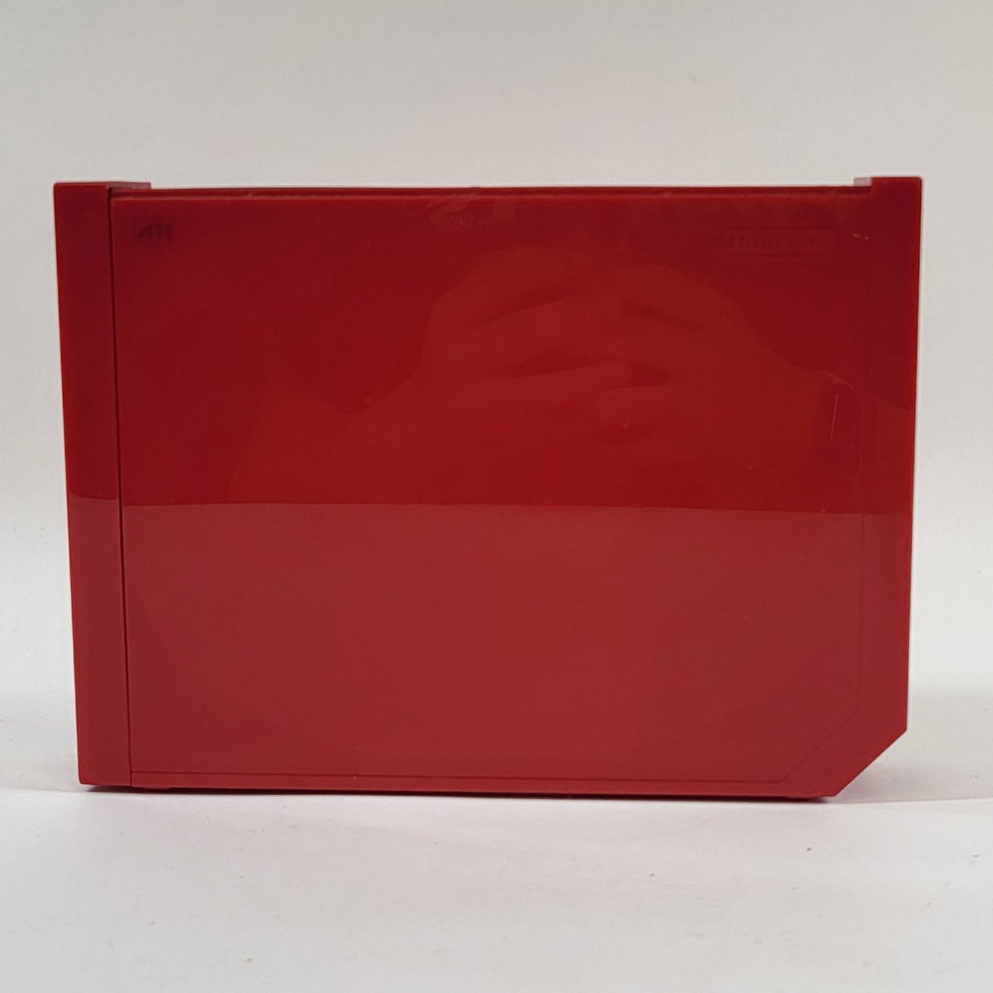 Nintendo Wii Console Gaming System RVL-001 Red Missing Cover