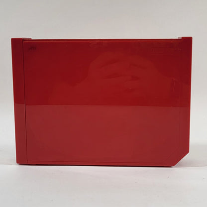 Nintendo Wii Console Gaming System RVL-001 Red Missing Cover