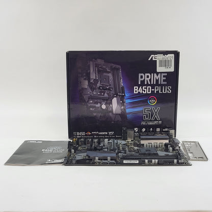 Asus Prime B450-PLUS AM4 ATX DDR4 Motherboard