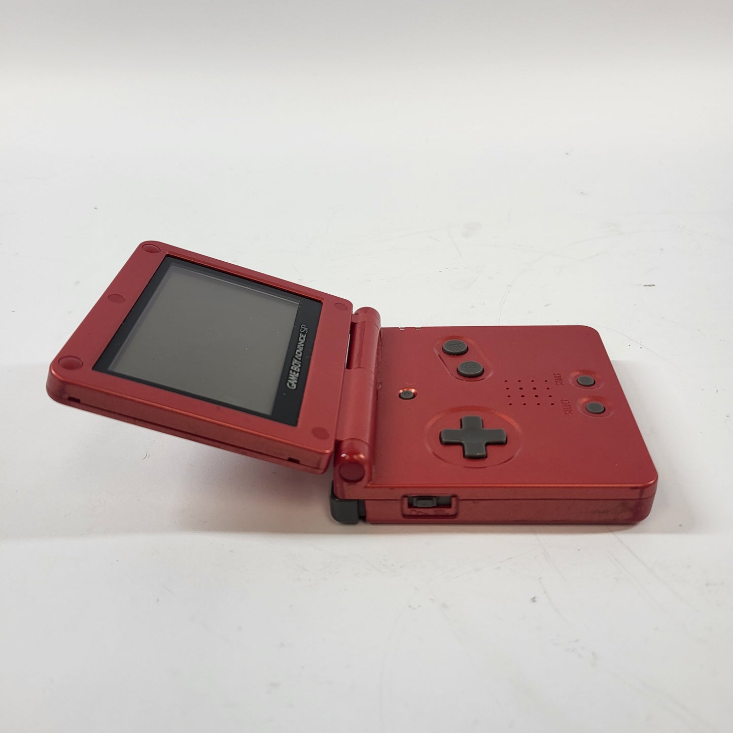Nintendo Game Boy Advance SP Handheld Game Console AGS-001 Flame Red