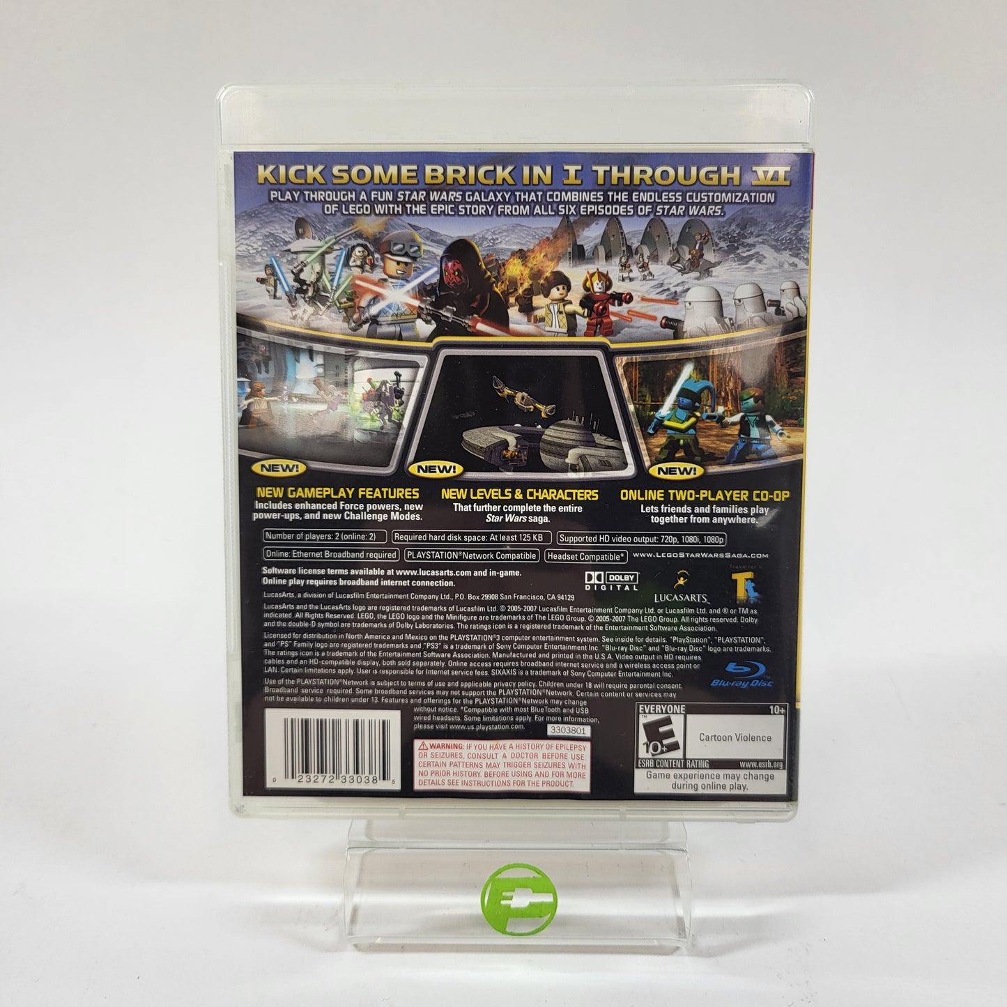 LEGO Star Wars: The Complete Saga (Sony PlayStation 3 PS3, 2007)