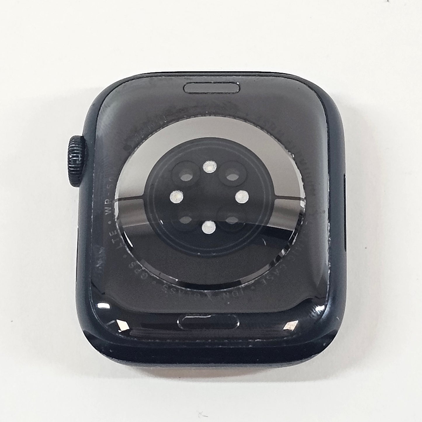 Factory Unlocked Apple Watch Series 7 45MM Black Aluminum MKJ73LL/A Face Only