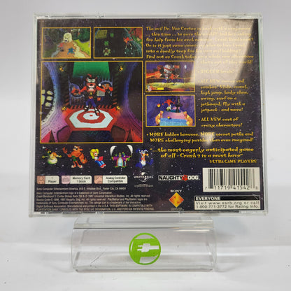 Crash Bandicoot 2 Cortex Strikes Back [Greatest Hits] (Sony PlayStation 1, 1998)