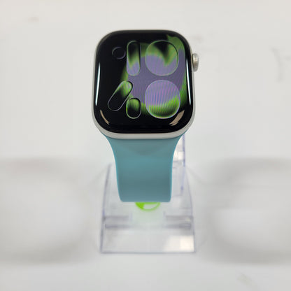 Unlocked Apple Watch Series 10 46MM Silver Aluminum Aftermarket Band MWY13LW/A
