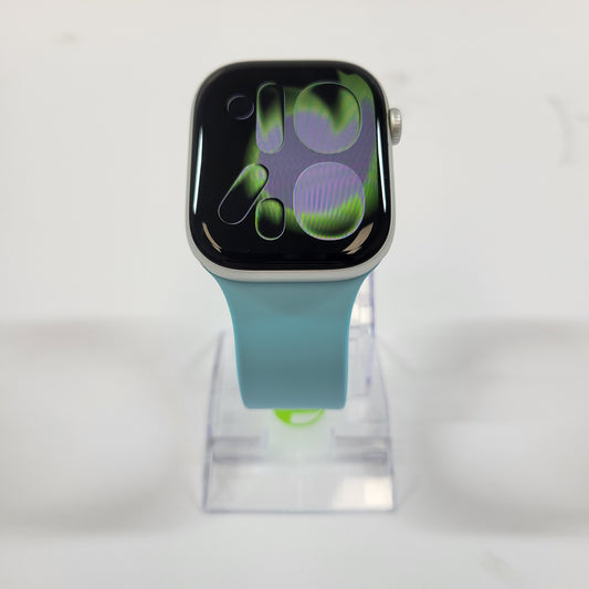 Unlocked Apple Watch Series 10 46MM Silver Aluminum Aftermarket Band MWY13LW/A