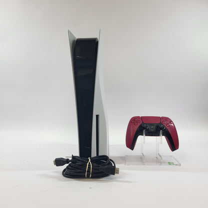 Sony PlayStation 5 Disc PS5 825GB White Console Gaming System CFI-1015A