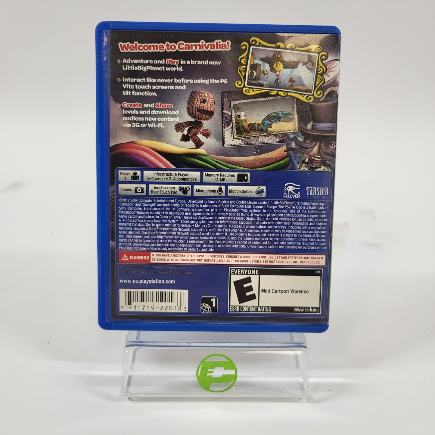 LittleBigPlanet (Sony PlayStation Vita PS Vita, 2012)