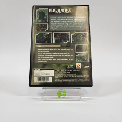 Metal Gear Solid 2 (Sony PlayStation 2 PS2, 2001)
