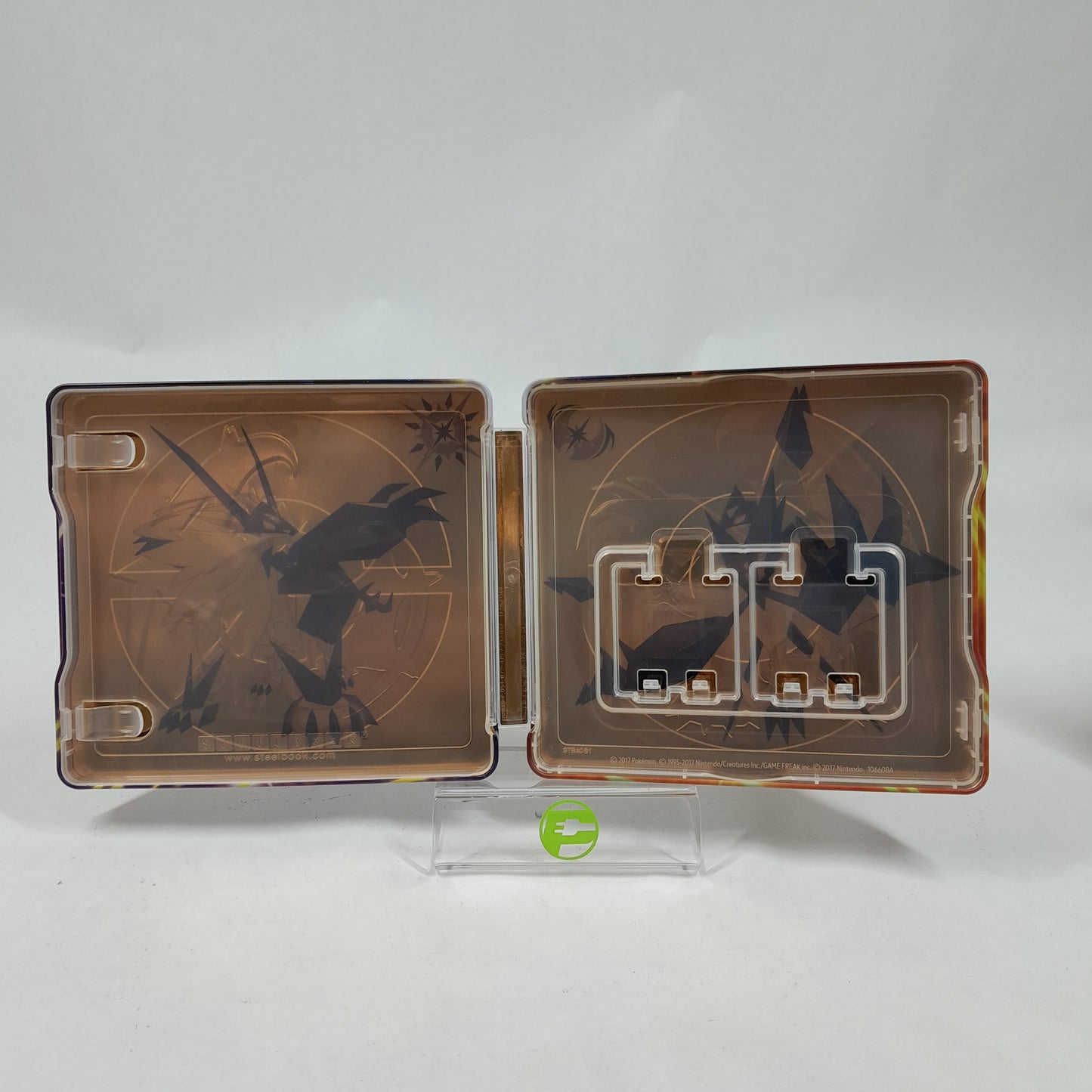 Pokemon Ultra Sun & Pokemon Ultra Moon [Steelbook Edition] (Nintendo 3DS, 2017)