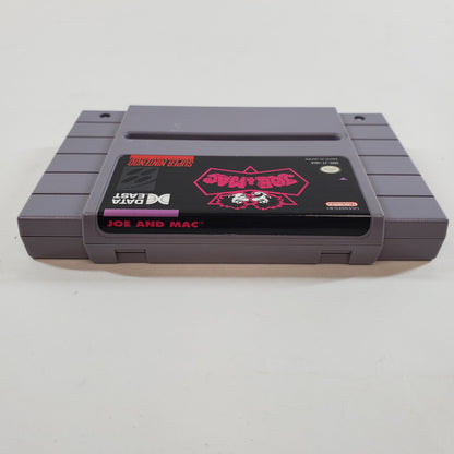Joe and Mac (Super Nintendo SNES, 1992) Cartridge Only
