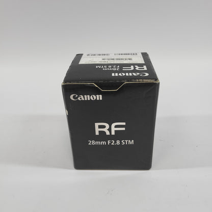 Canon RF 28mm f/2.8 28mm f/2.8