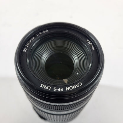 Canon EF-S 55-250mm f/4-5.6 Auto & Manual Lens