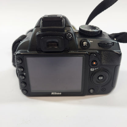 Nikon D3100 14.2MP Digital SLR DSLR Camera 55272 Shutter Count