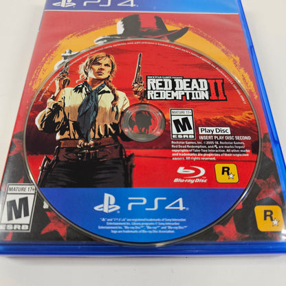 Red Dead Redemption 2 (Sony PlayStation 4 PS4, 2018) 2 Disc