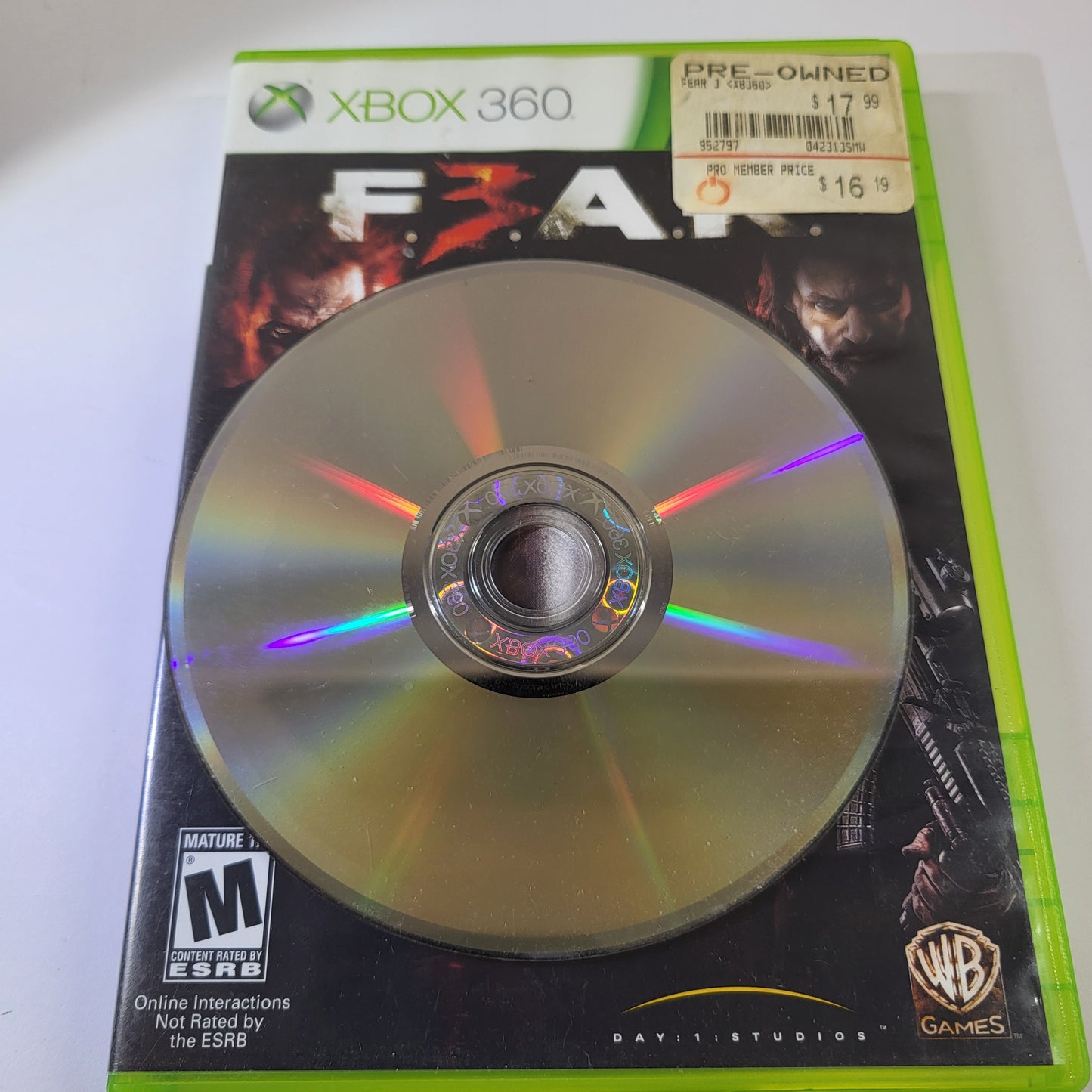 F.E.A.R. 3 (Microsoft Xbox 360, 2011)