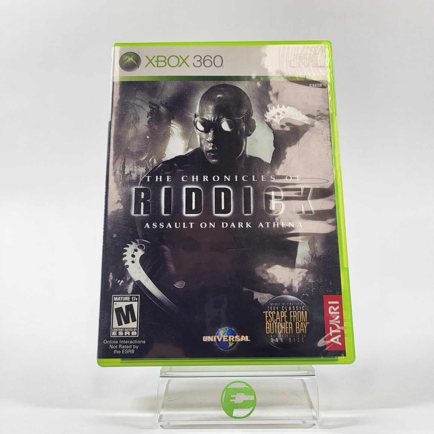 Chronicles of Riddick: Assault on Dark Athena (Microsoft Xbox 360, 2009)
