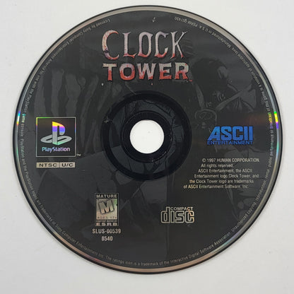 Clock Tower (Sony PlayStation 1 PS1, 1997)