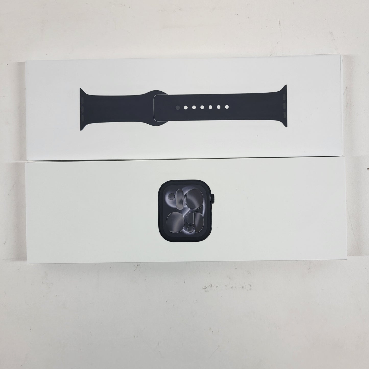 New Unlocked Apple Watch Series 11 46MM Jet Black Aluminum Space Black Band