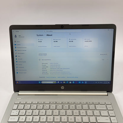 HP Laptop 14-DQ6011DX 14" N150 1.0GHz 16GB RAM 128GB SSD