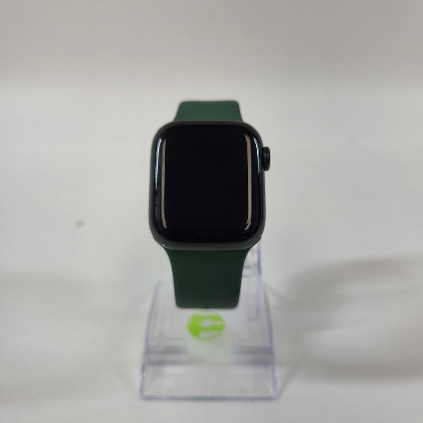 Factory Unlocked Apple Watch Series 7 41MM Green Aluminum Green Sport Band
