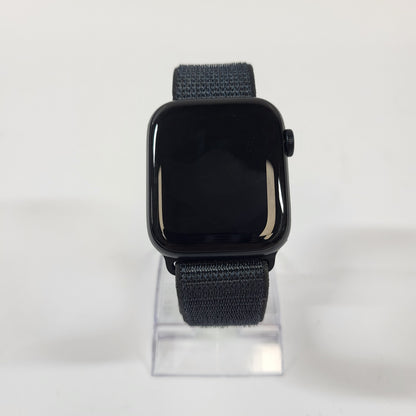GPS Only Apple Watch SE 2nd Gen 44MM Midnight Aluminum Ink Sport Loop MXEP3LL/A