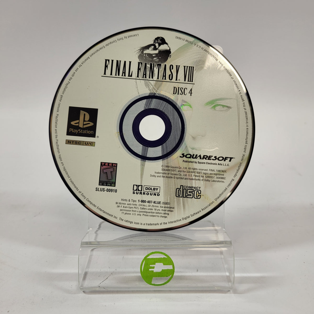 Final Fantasy VIII (Sony PlayStation 1 PS1, 1999)