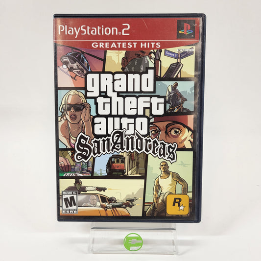 Grand Theft Auto San Andreas [Greatest Hits] (Sony PlayStation 2 PS2, 2006)